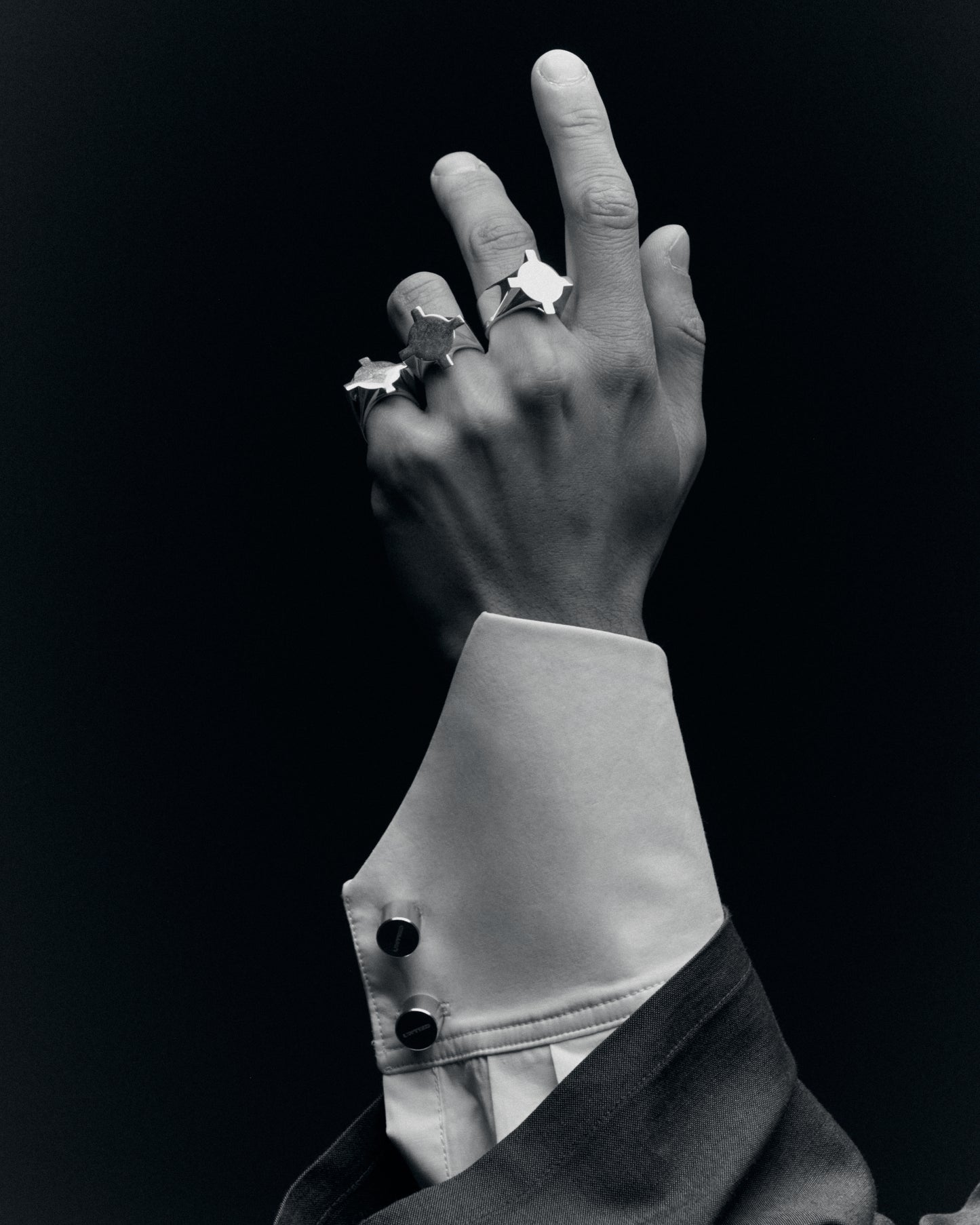 Untied Silver Ring