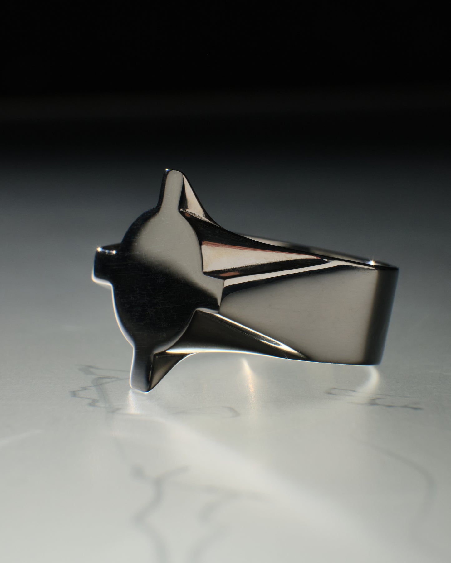 Untied Silver Ring