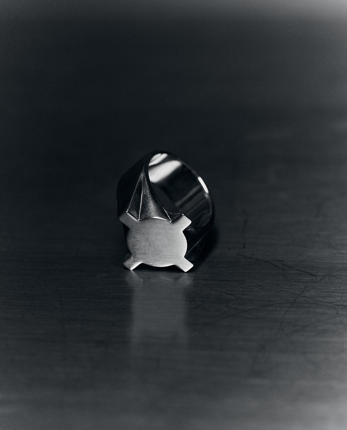 Untied Silver Ring