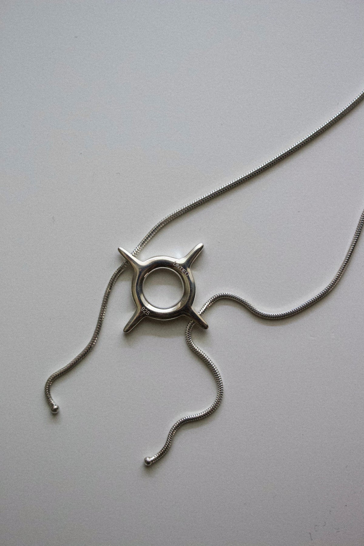 UNTIED LOGO NECKLACE